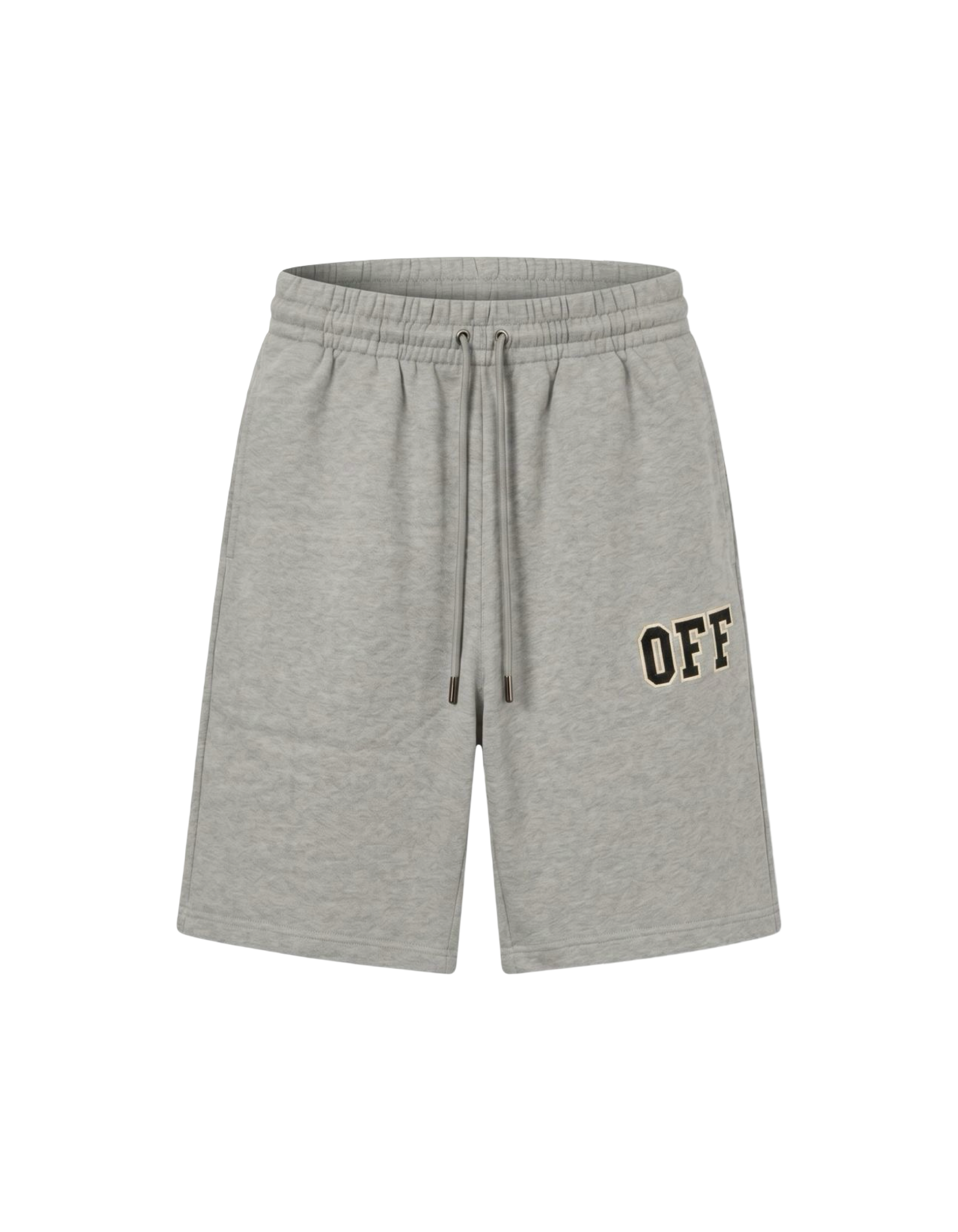 Off-White Logo Grey Shorts