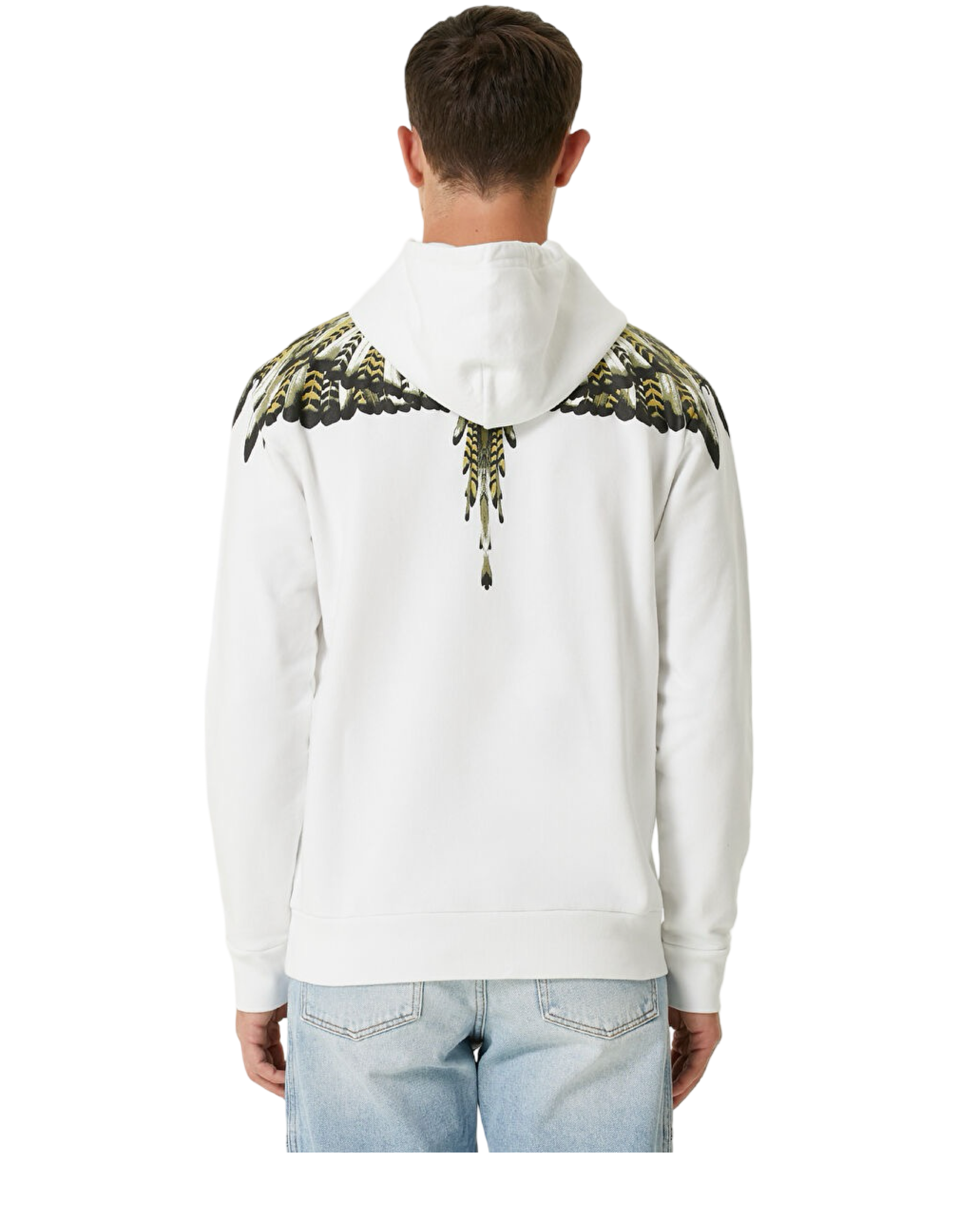 Marcelo Burlon Icon Wings Green Hoodie