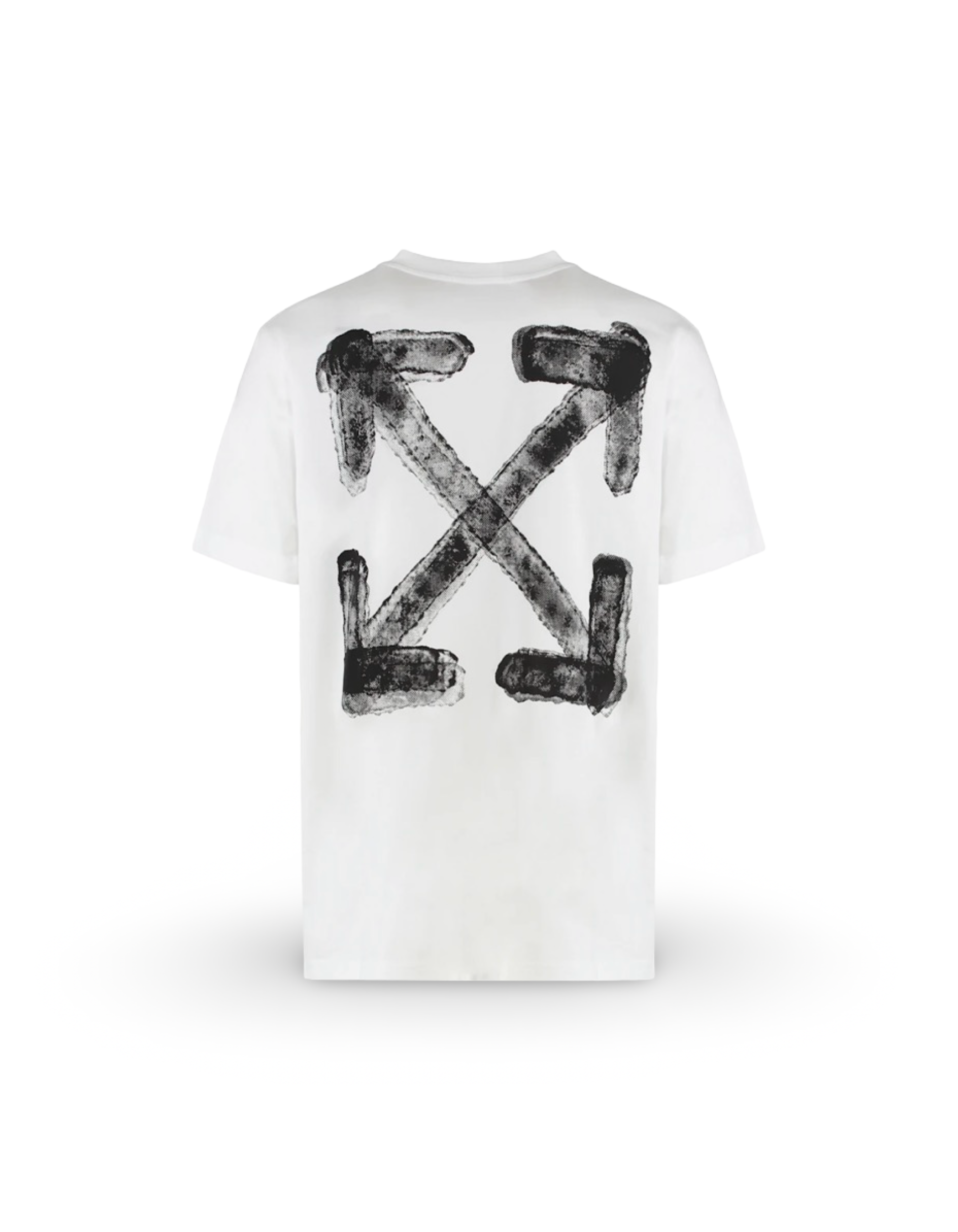 Off-White Spray Arrow White Tee