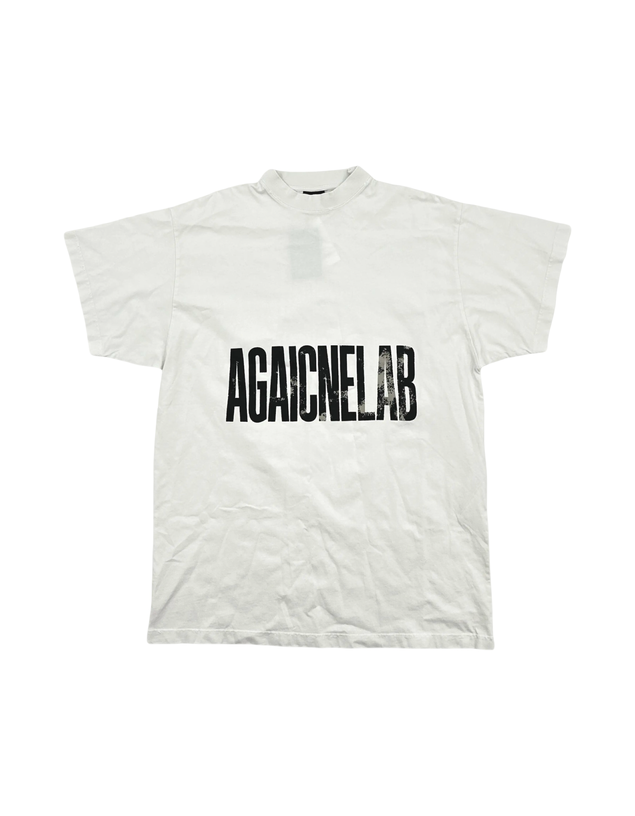 Balenciaga Reversible Logo White Tee
