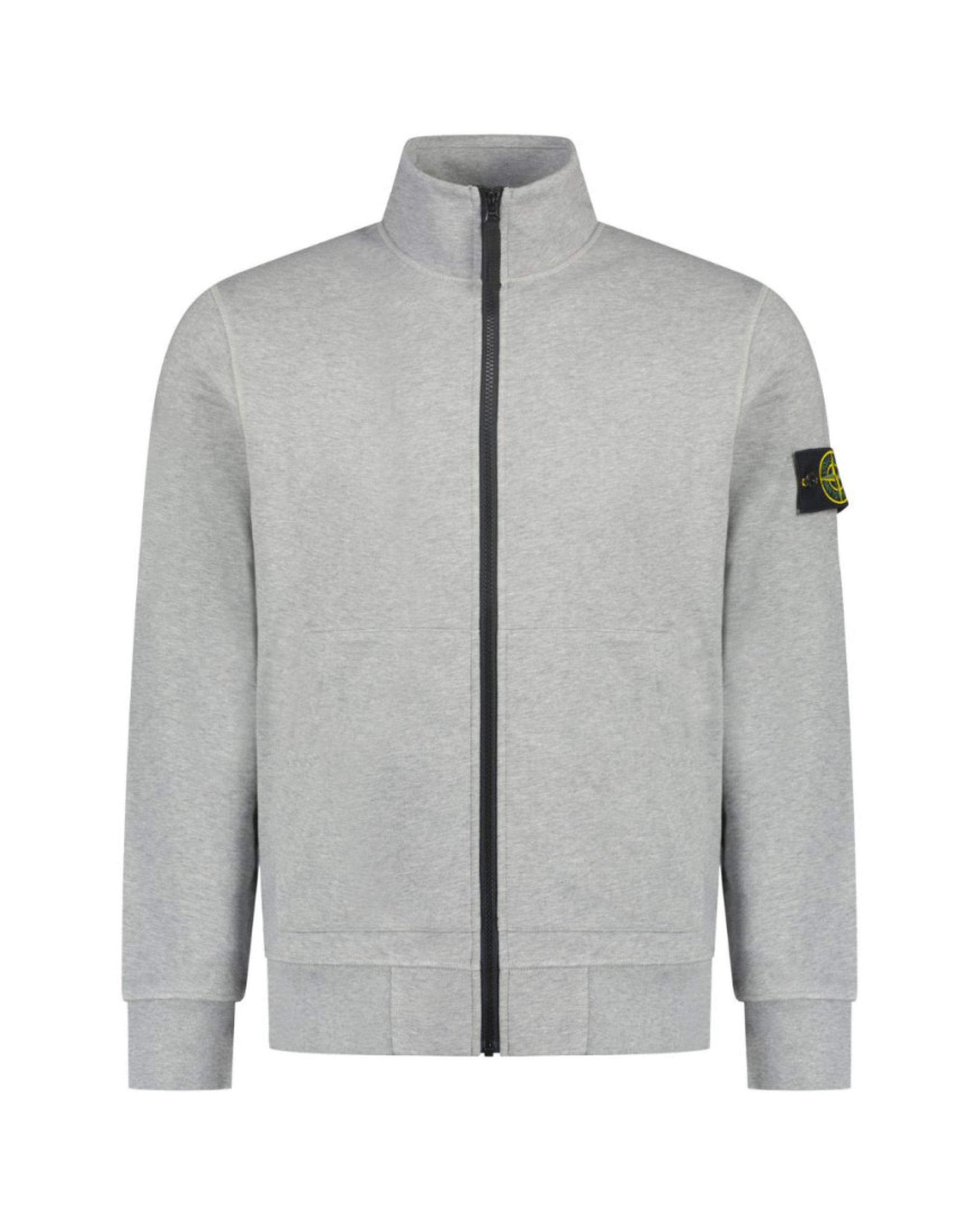 Stone Island grey Zip Sweatshirt