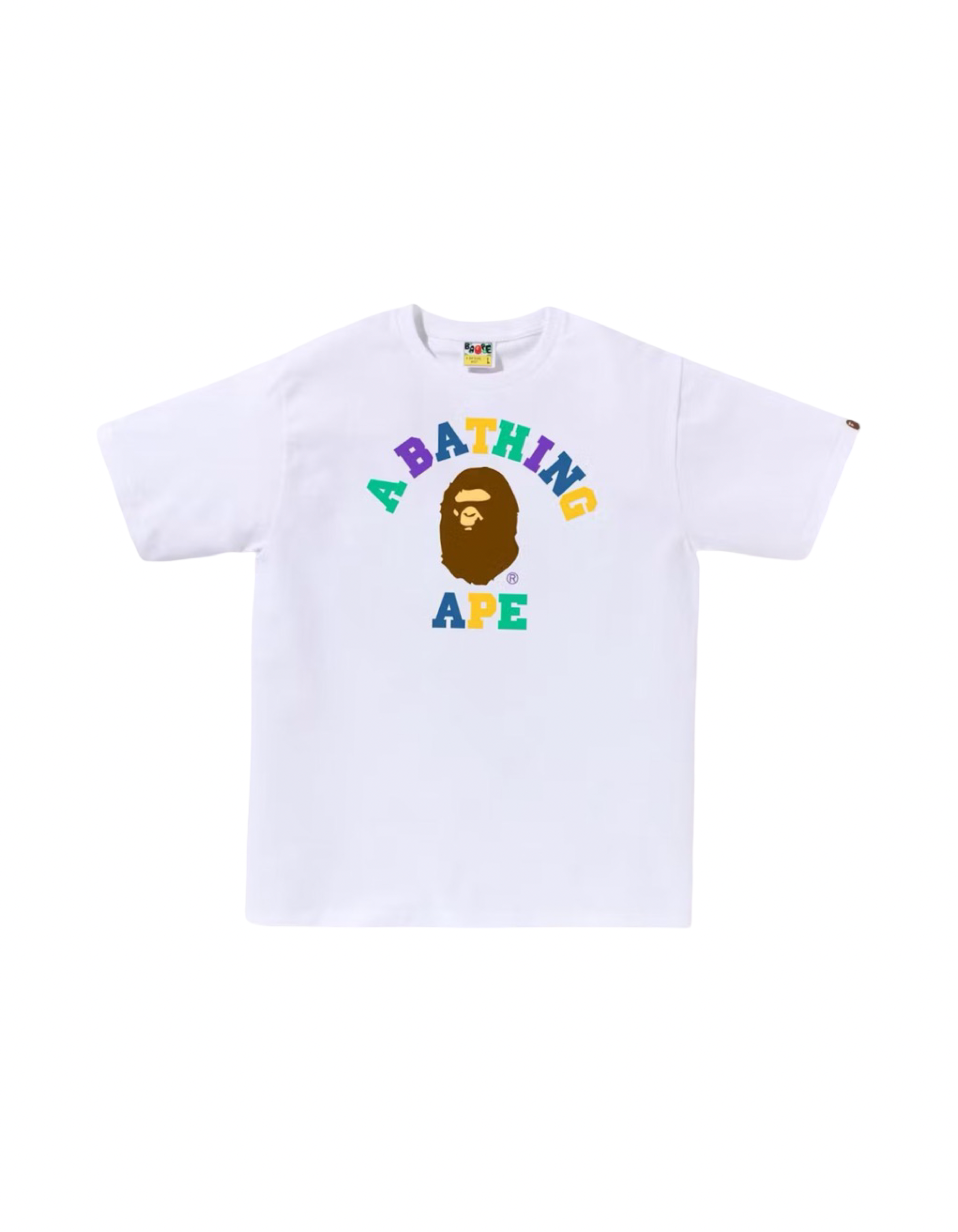Bape Multicolor Logo Tee